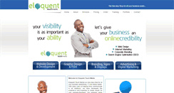 Desktop Screenshot of eloquenttouchmedia.com